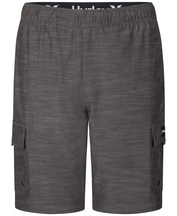 

Гибридные шорты для плавания Big Boys Avalon Hurley, черный