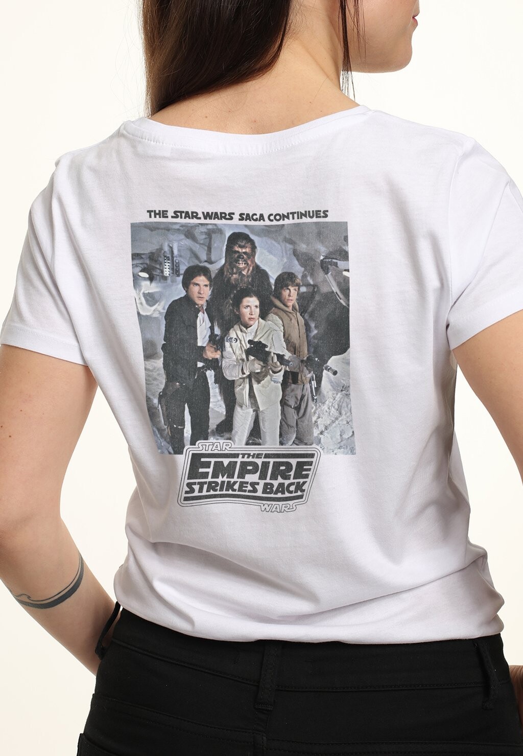 

Футболка с принтом STAR WARS: CLASSIC EMPIRE PHOTO Star Wars, белый