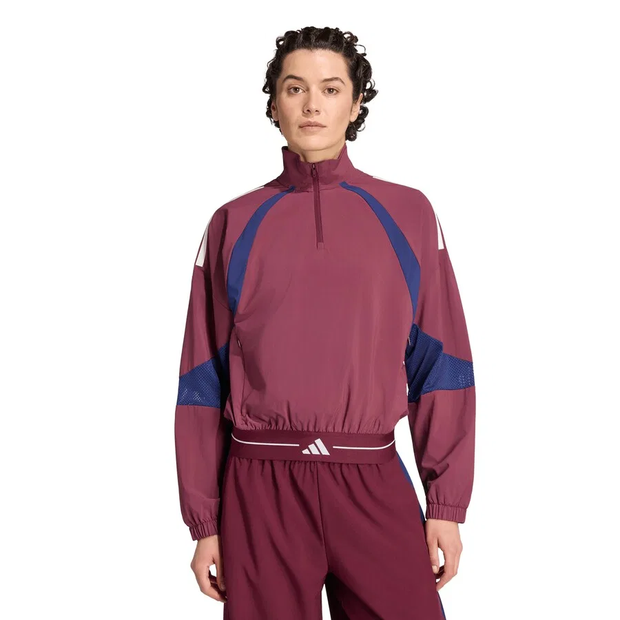 Спортивная куртка ADIDAS PERFORMANCE 'Hyperglam' в красно-фиолетовом цвете — фото 2
