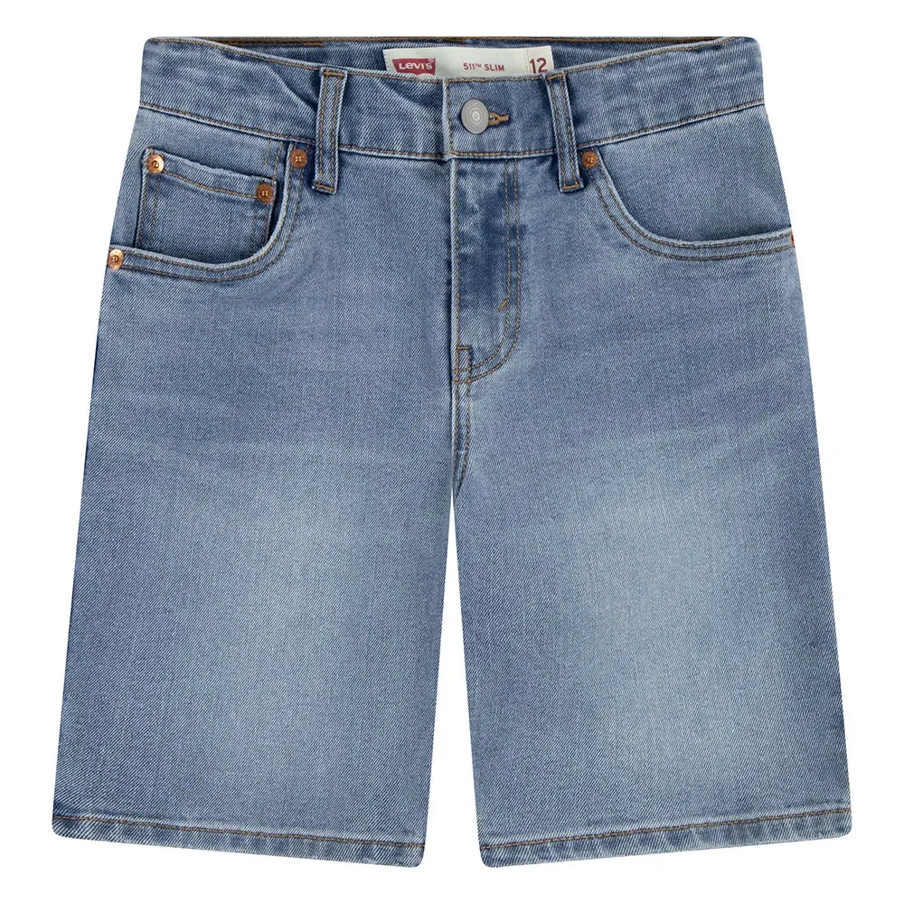 Детские джинсовые шорты для мальчиков slim fit Levi's, Blue