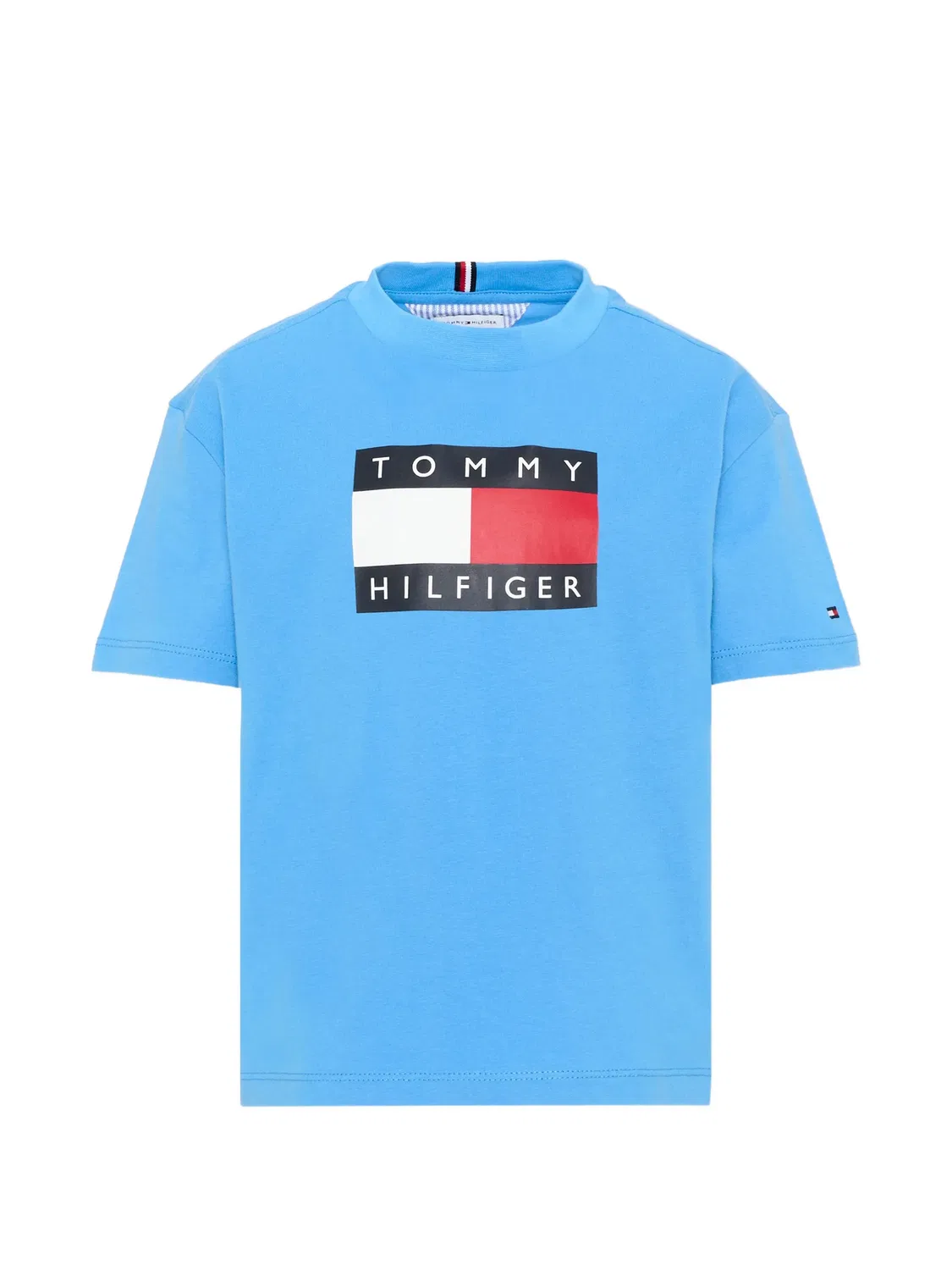 Футболка с логотипом Tommy Hilfiger Junior, синий