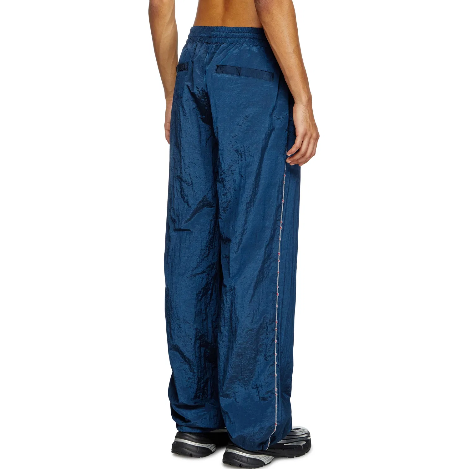 Мужские спортивные брюки из трикотажа DIESEL, Blue — фото 3