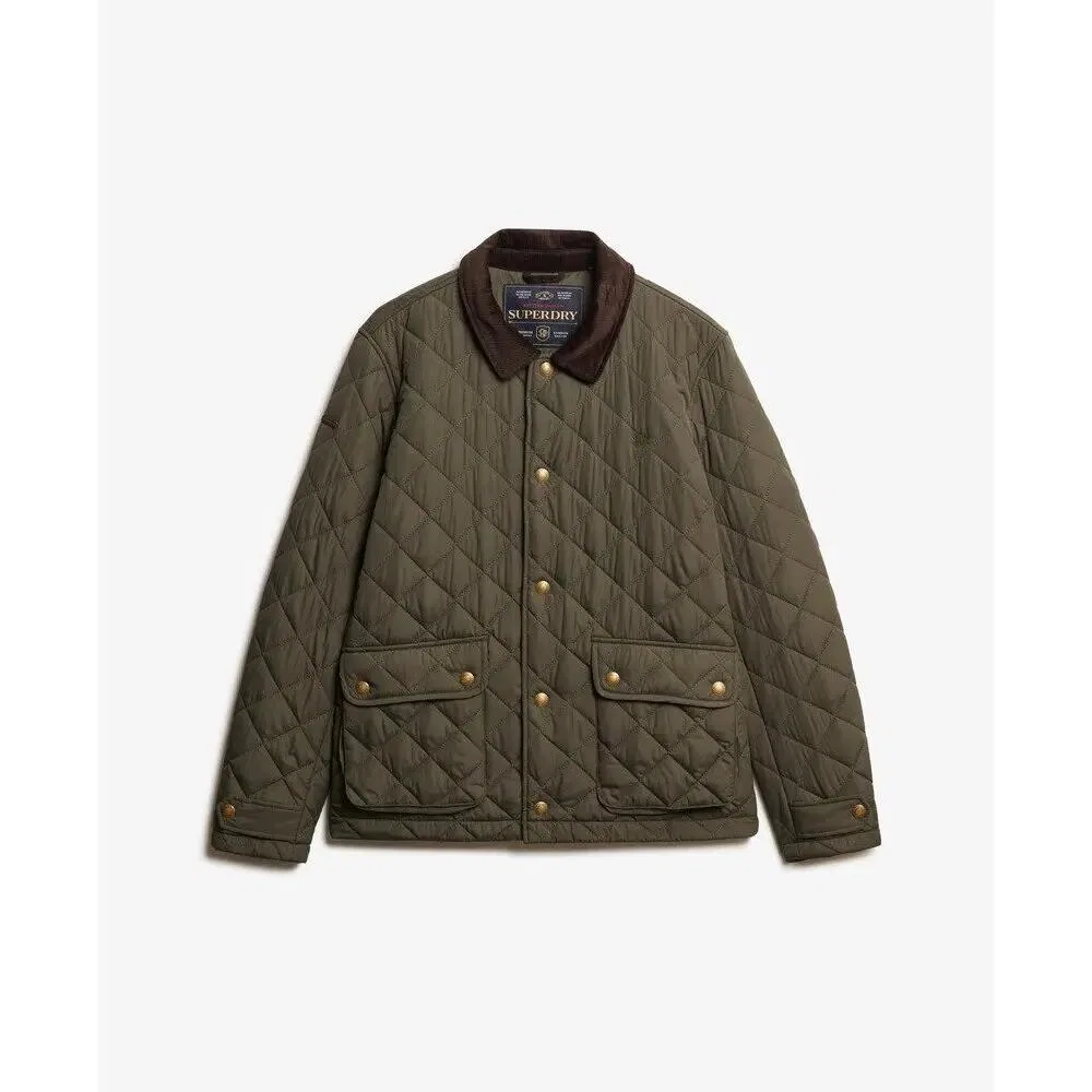 Мужская стеганая куртка Estate Superdry, Green