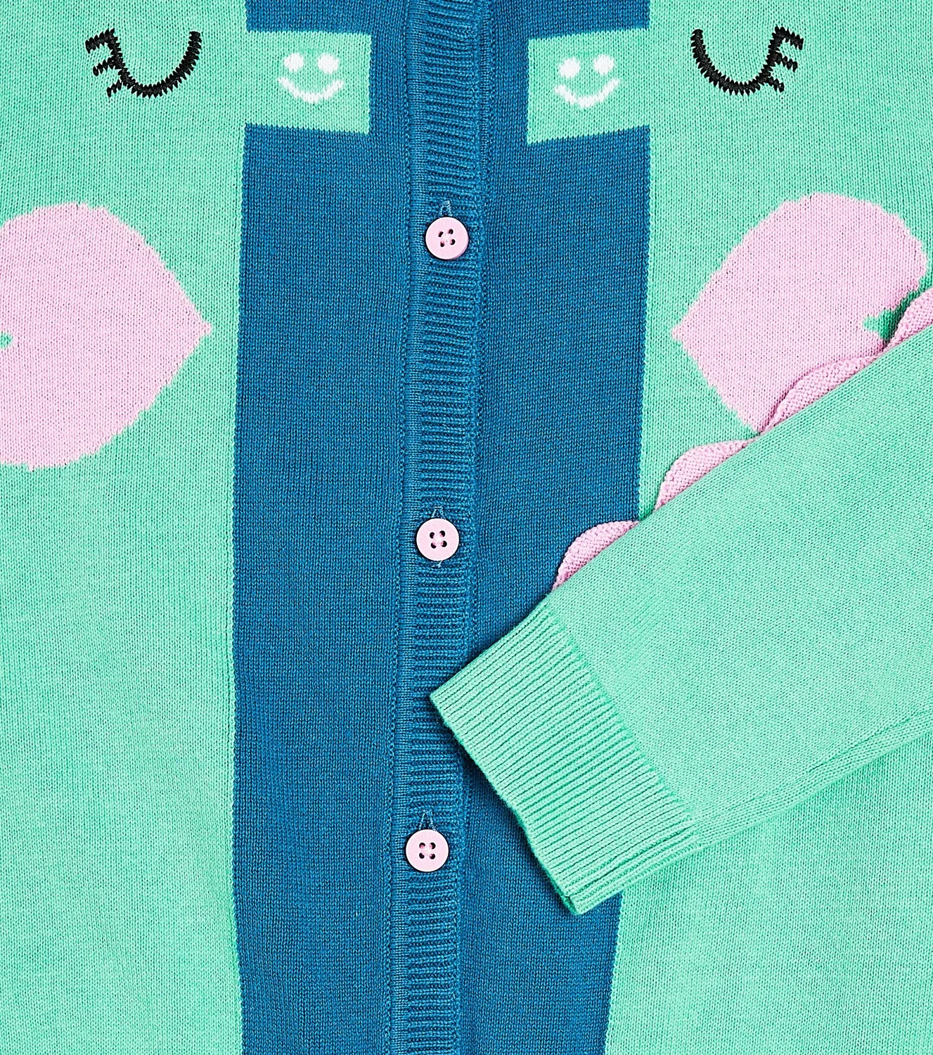 Кардиган хлопковый Stella Mccartney Kids, черный — фото 3
