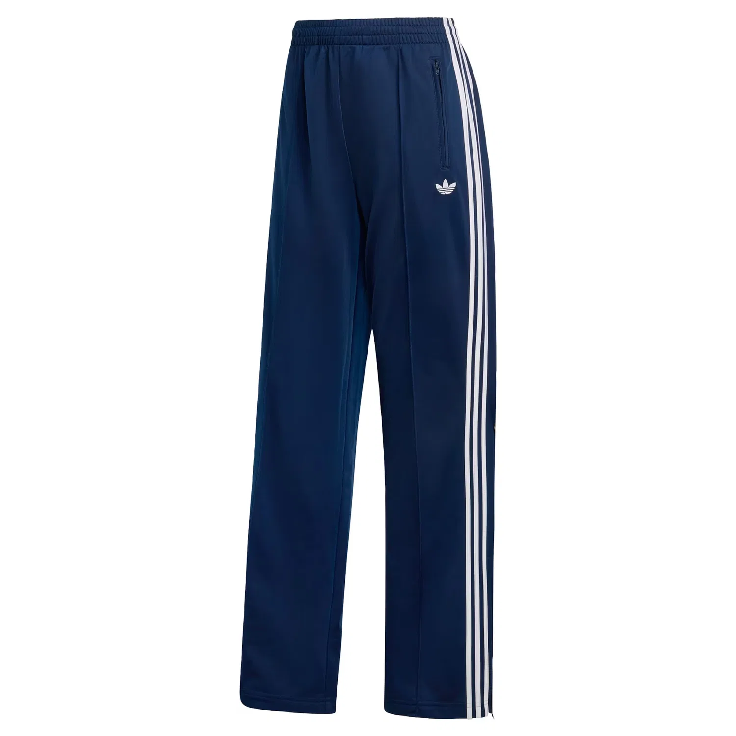 Брюки Adidas Originals с широкими штанинами Firebird темно-синего цвета