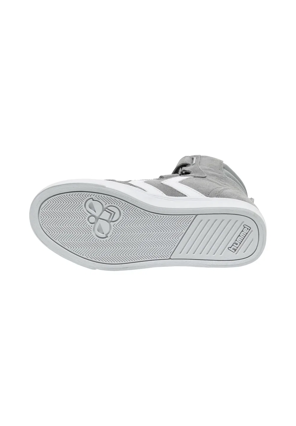 Унисекс кроссовки Slimmer Stadil High Jr - высокие кроссовки Hummel, Frost Grey — фото 4