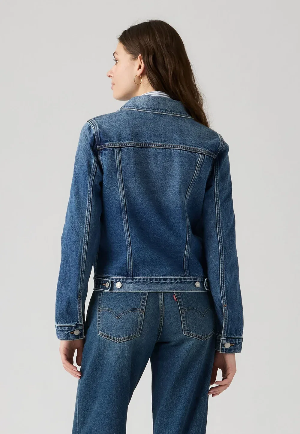 Оригинальная джинсовая куртка дальнобойщика Levi'S, Trial Case — фото 3