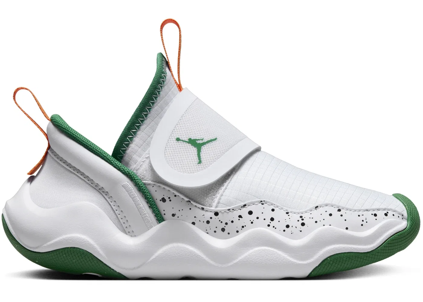 Детские кроссовки с длинным шнурком Jordan 23/7 Jordan, Football Grey/White/Orange Blaze/Pine Green