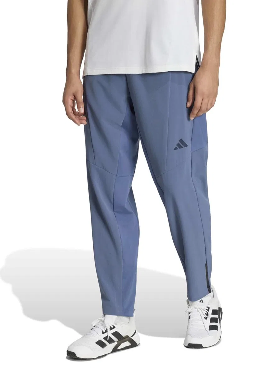 Спортивные брюки ADIDAS PERFORMANCE Slim fit 'D4T' цвета сапфир — фото 2
