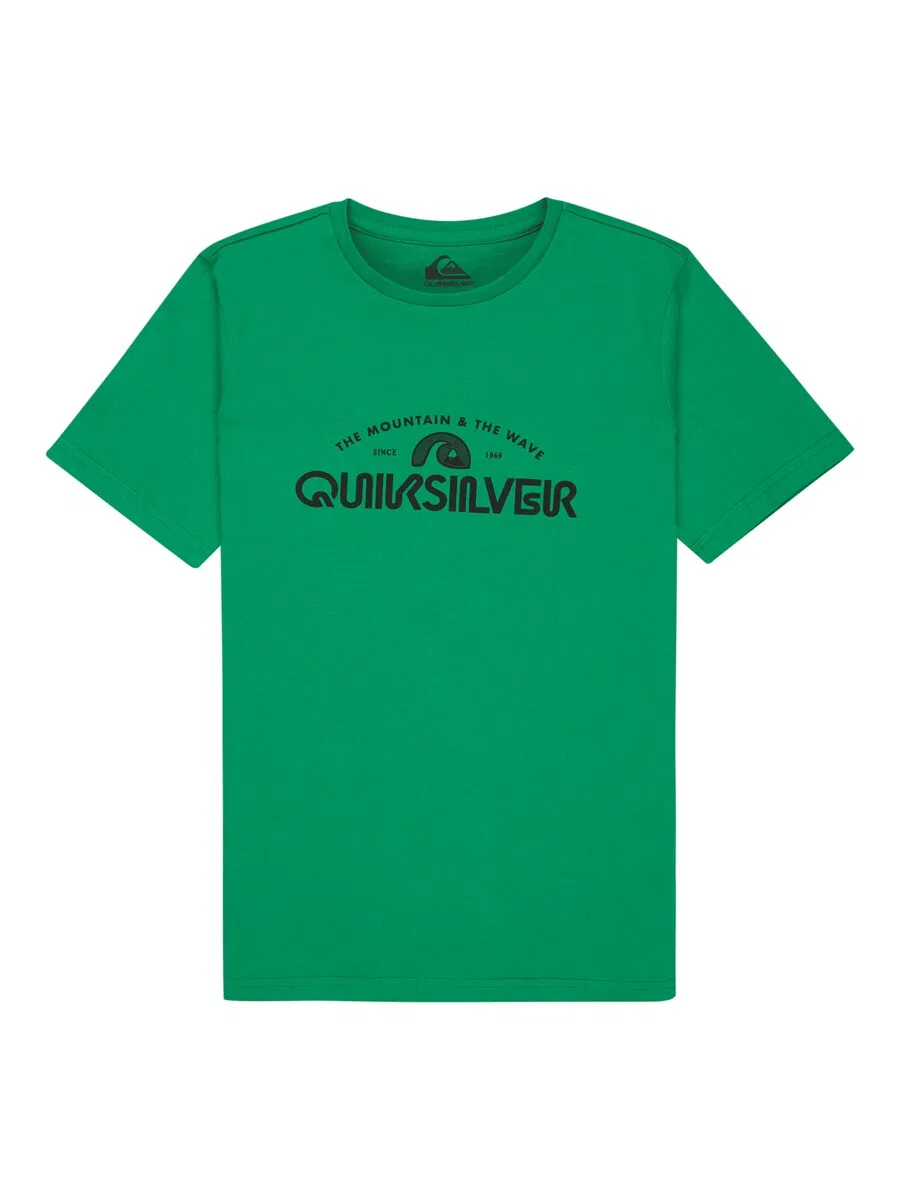Футболка QUIKSILVER 'Ev Corpo Classic' зеленого цвета