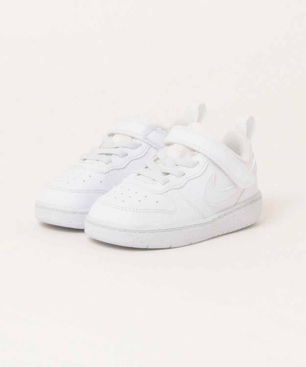 Детские кроссовки классические модель Court Borough Low Recraft TD NIKE, Белый