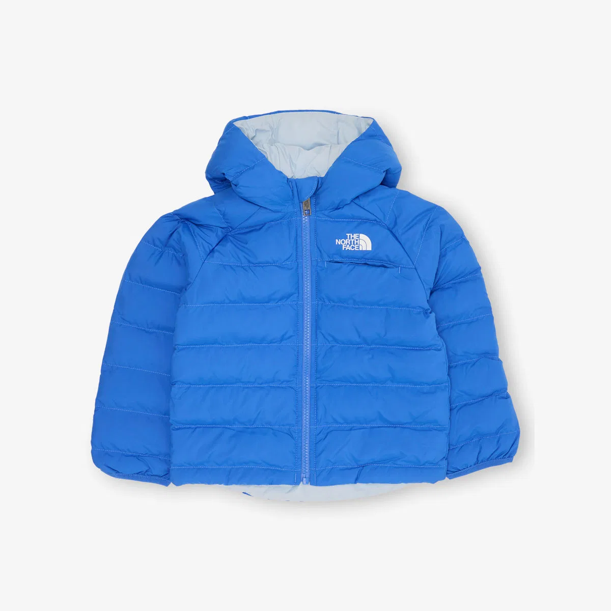 Двусторонняя пуховая куртка Perrito The North Face, синий