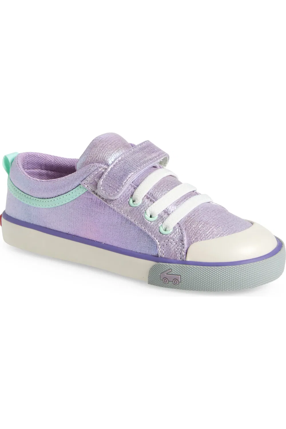 Кроссовки детские с регулируемой липучкой Kristin See Kai Run, Purple Metallic