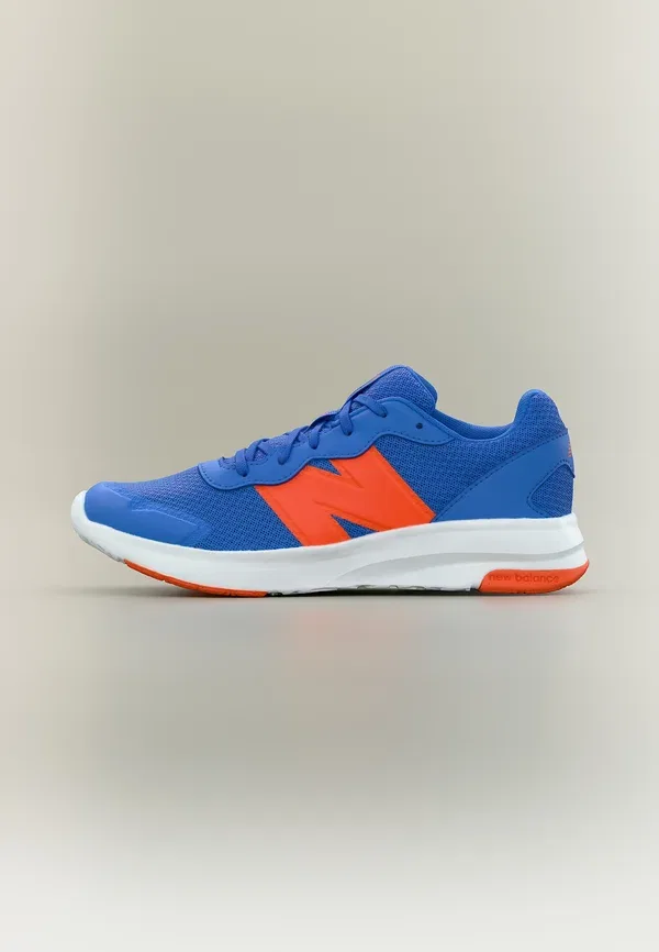 Кроссовки беговые с защитой от холода 578 lace unisex New Balance Blue Bird, Team Orange, White, белый/синий