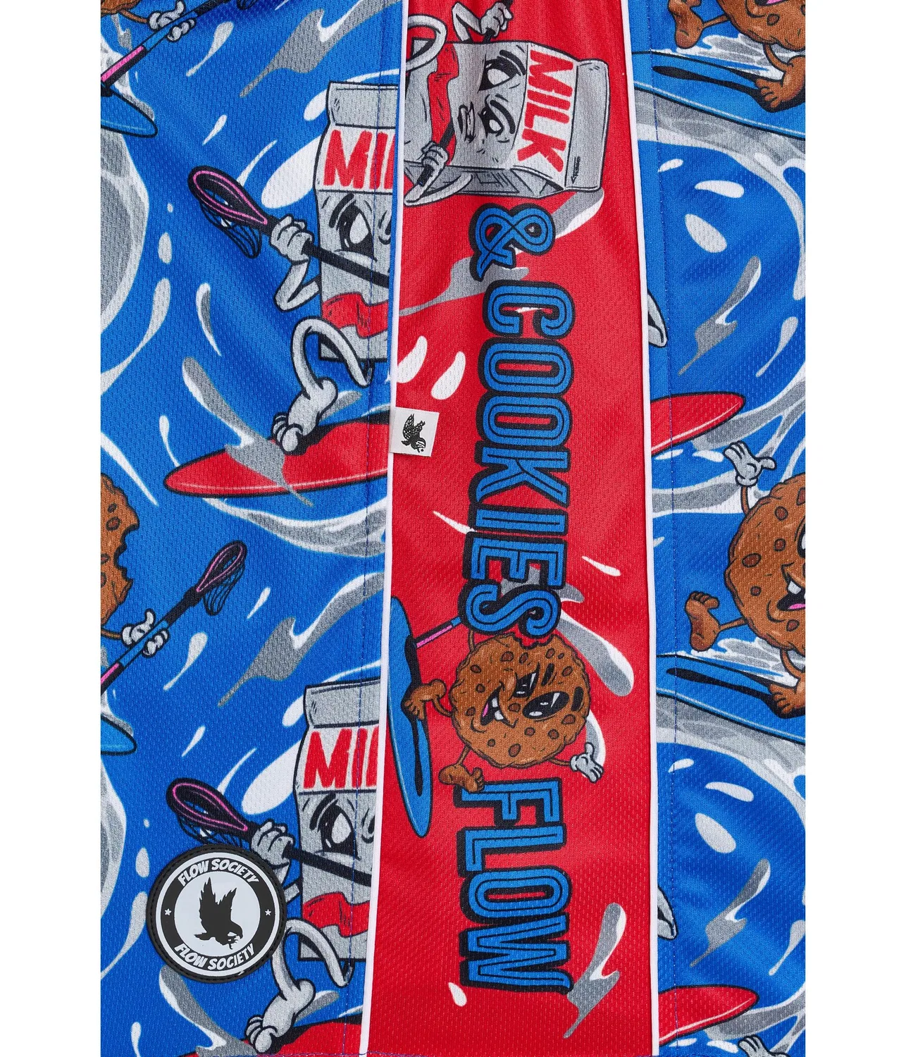 Шорты Milk & Cookies (для маленьких и больших детей) Flow Society, Blue — фото 3