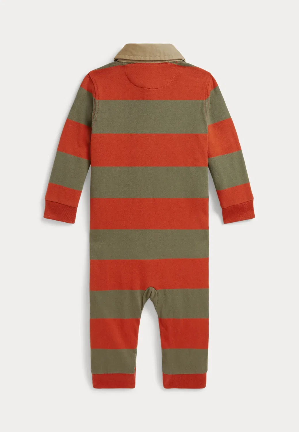 Комбинезон-Джерси Polo Bear из хлопка для регби, размер 0-2 года Polo Ralph Lauren, Varsity Orange — фото 2