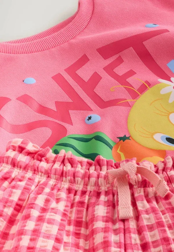 Свитшот с принтом Looney Tunes Next pink tweety, розовый — фото 4