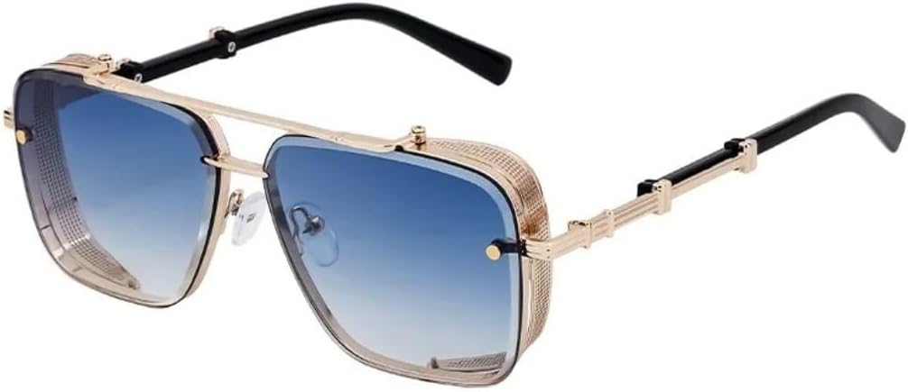 

Солнцезащитные очки для мужчин и женщин - защита UV400 - линзы с двойной перемычкой и градиентным покрытием для занятий спортом на открытом воздухе и вождения LXLHWN, Tyj531-7