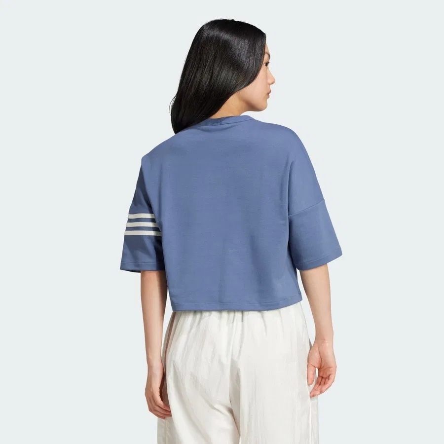 Футболка с длинным рукавом Neuclassics Tee adidas, Синий — фото 2