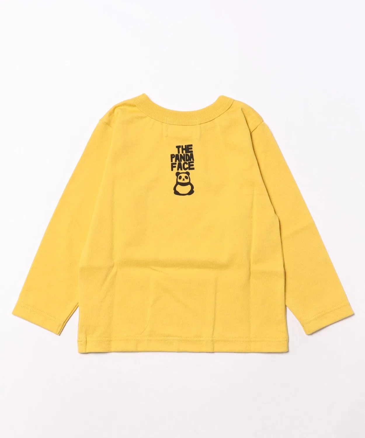 Детская футболка с длинным рукавомс принтом панды P.FIELD, Yellow — фото 2
