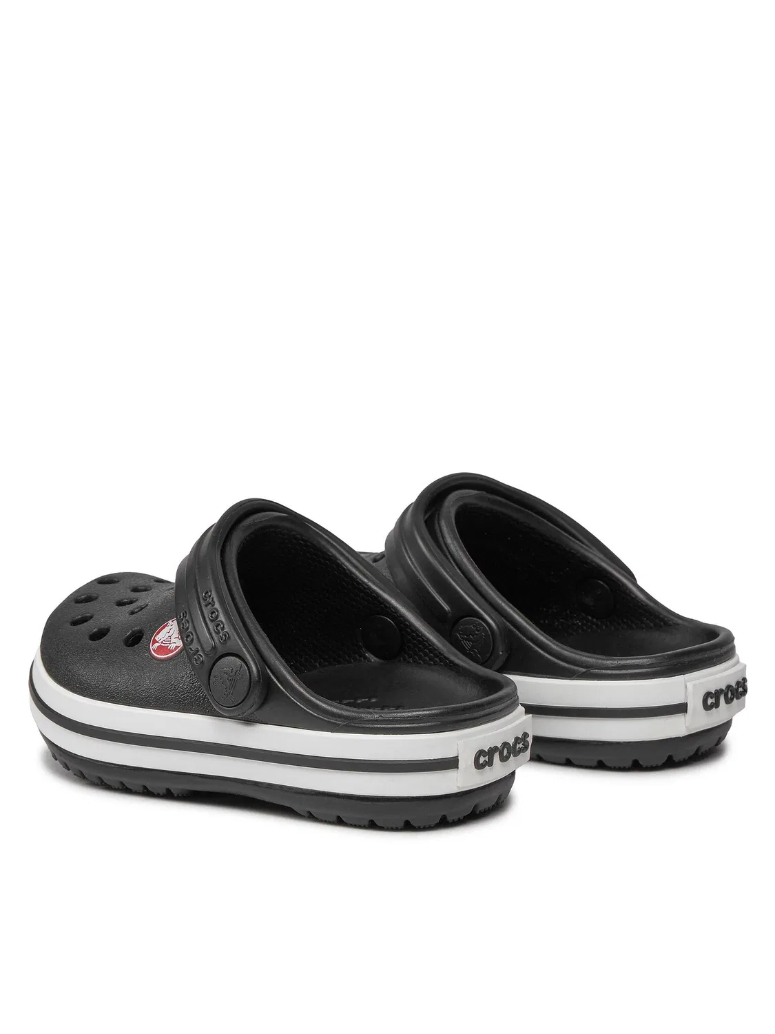 Шлепанцы для мальчика Crocband Kids Clog Crocs, черный — фото 3
