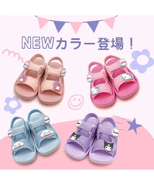 Детские сандалии из сетки с принтом Sanrio модель KT SA9278 VIBGYOR, Sax Blue — фото 3