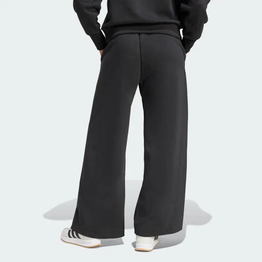 Женские брюки adidas ALL SZN из футера свободного кроя с широкими штанинами, Crystal Linen — фото 2