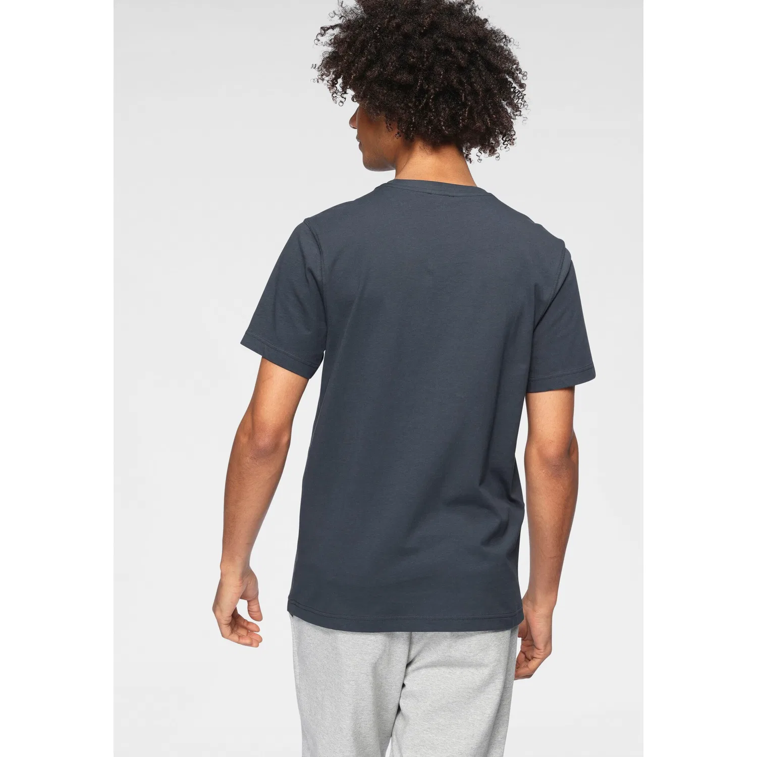 Детская футболка хлопковая OTTO products, Navy Blue — фото 2