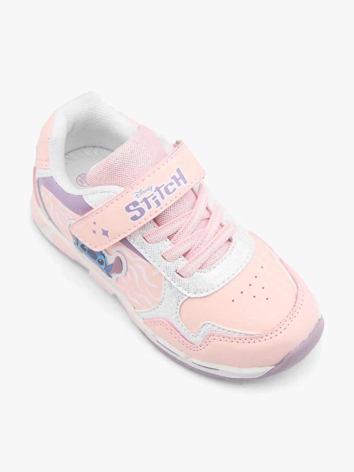 Детские кроссовки со светом Stitch , цвет Rose Gold — фото 2
