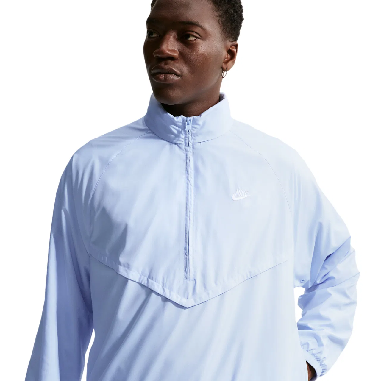Мужская куртка Windrunner Nike, цвет Hydrogen Blue/White — фото 3