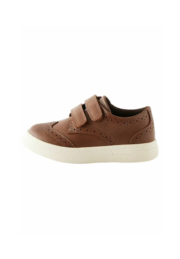 Туфли с брогированием Fastening brogue Next, Tan Brown, светло-коричневый