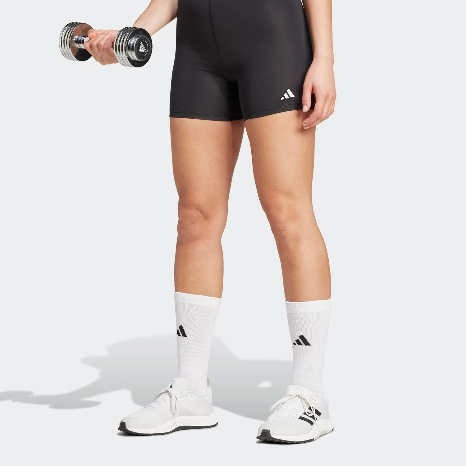 Женские компрессионные леггинсы TECHFIT Adidas Performance, Black — фото 2