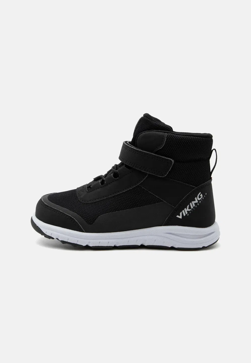 Кроссовки Knapper Reflex Mid WP унисекс - высокие кроссовки Viking, Black