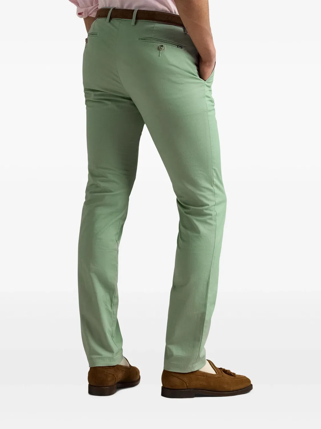 Polo Ralph Lauren Прямые брюки мятного цвета — фото 4