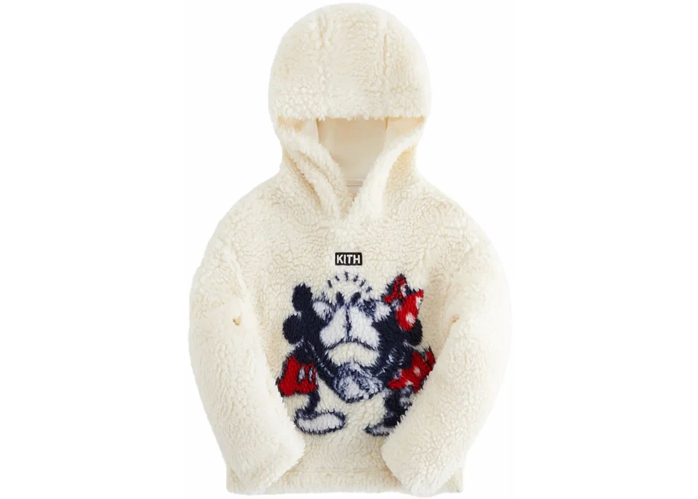Детский худи с принтом Mickey & Friends Kith, Sandrift