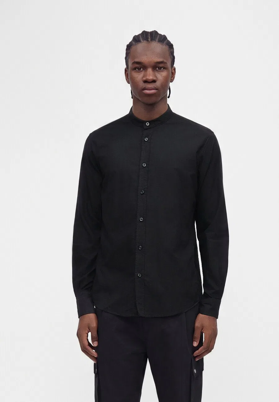 Рубашка BOSS Regular fit Button Up Shirt 'Race' черного цвета — фото 2