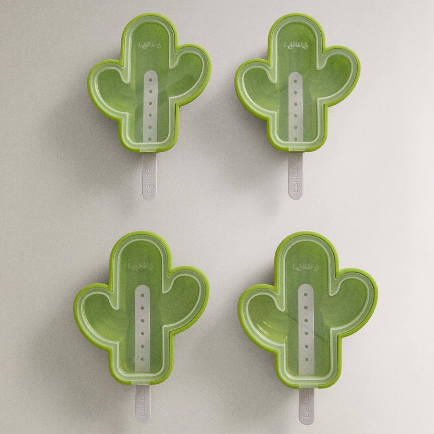 

Набор форм для мороженого Zara Home Lékué Cactus, 4 штук