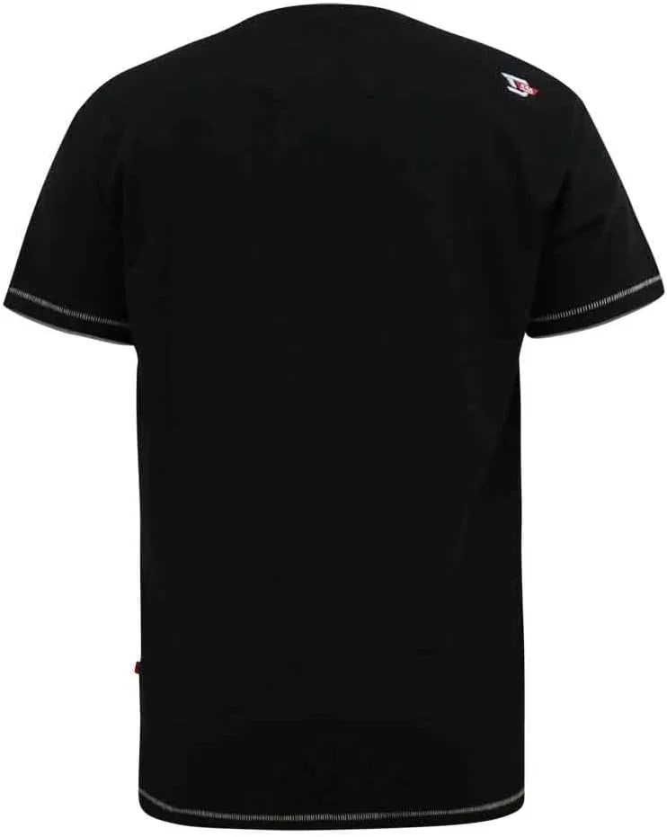 Мужская футболка с принтом Motorbike Regular Fit 100% Cotton, Black Motorbike — фото 3