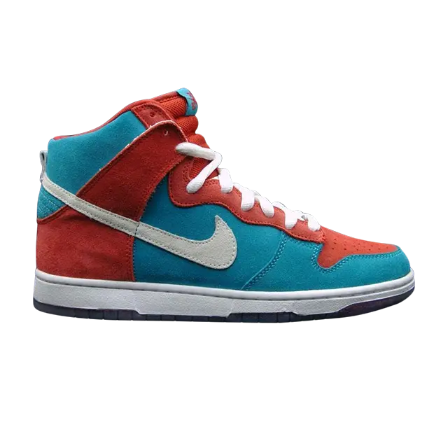 

Кроссовки Nike Dunk High Premium SB 'Bloody Gums', красный