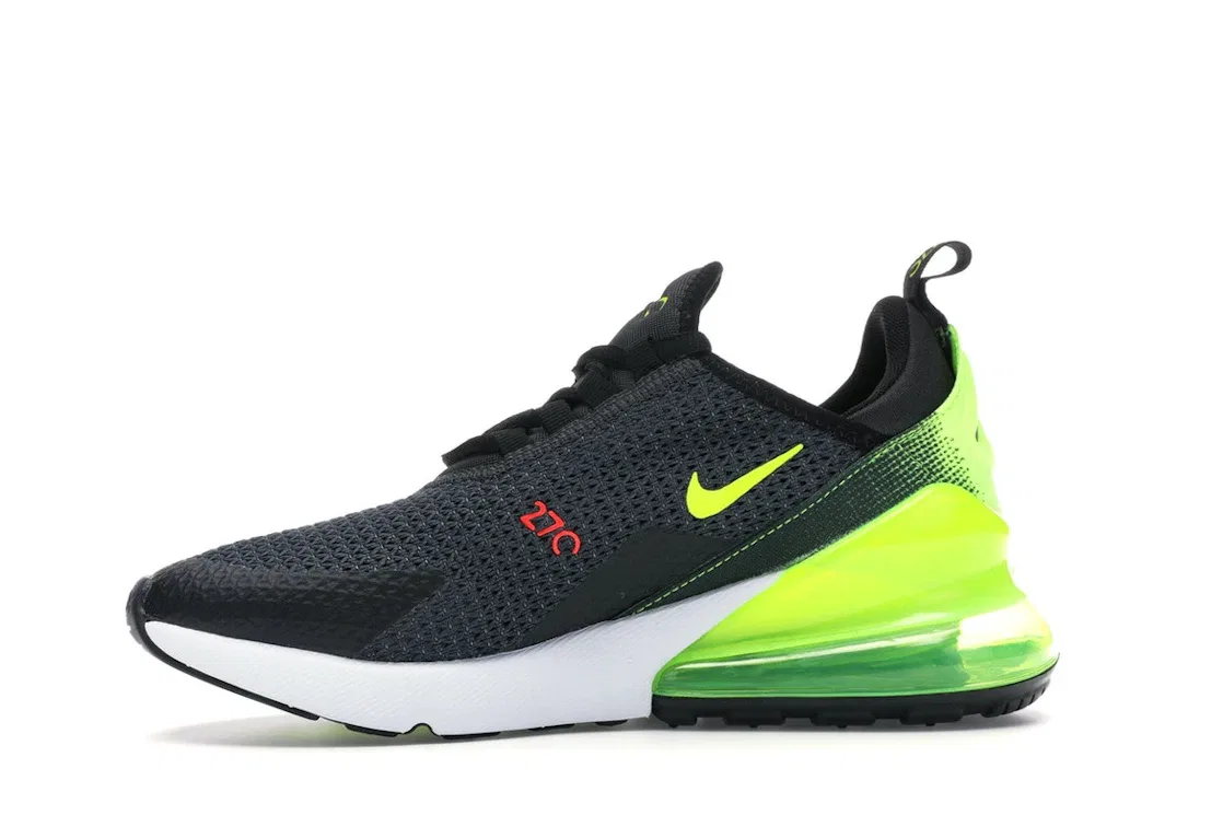 Детские кроссовки Lifestyle Nike Air Max 270, Anthracite/Black-Bright Crimson-Volt — фото 3