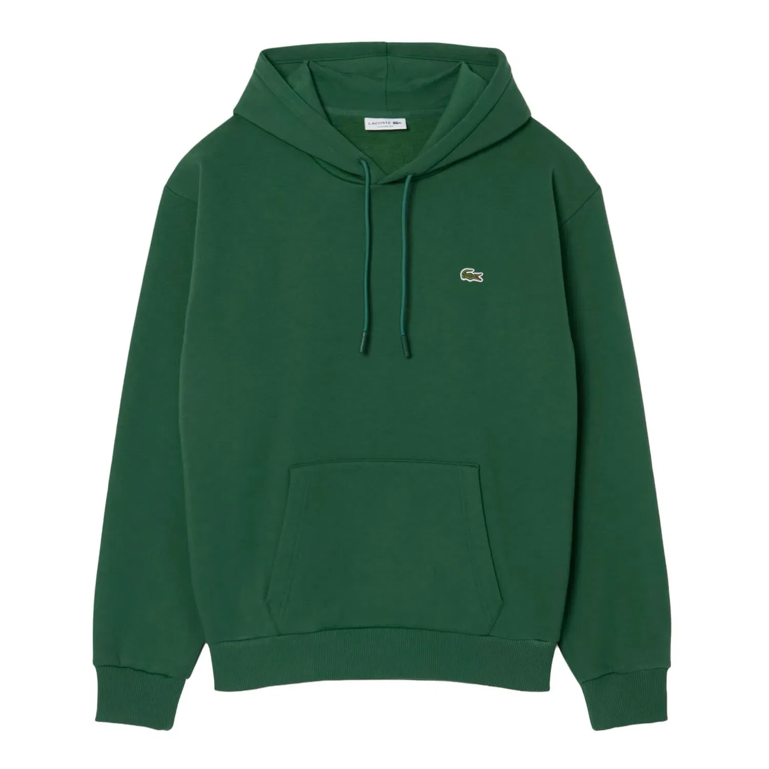 Свитшот темно-зеленый Lacoste, темно-зеленый