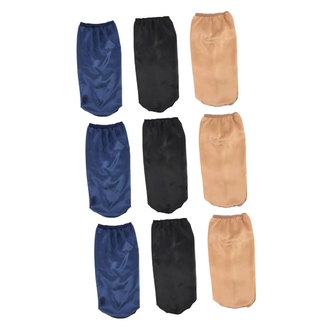 Шапочка для душа FRCOLOR, набор 9 шт, 63x26x2 см, Black