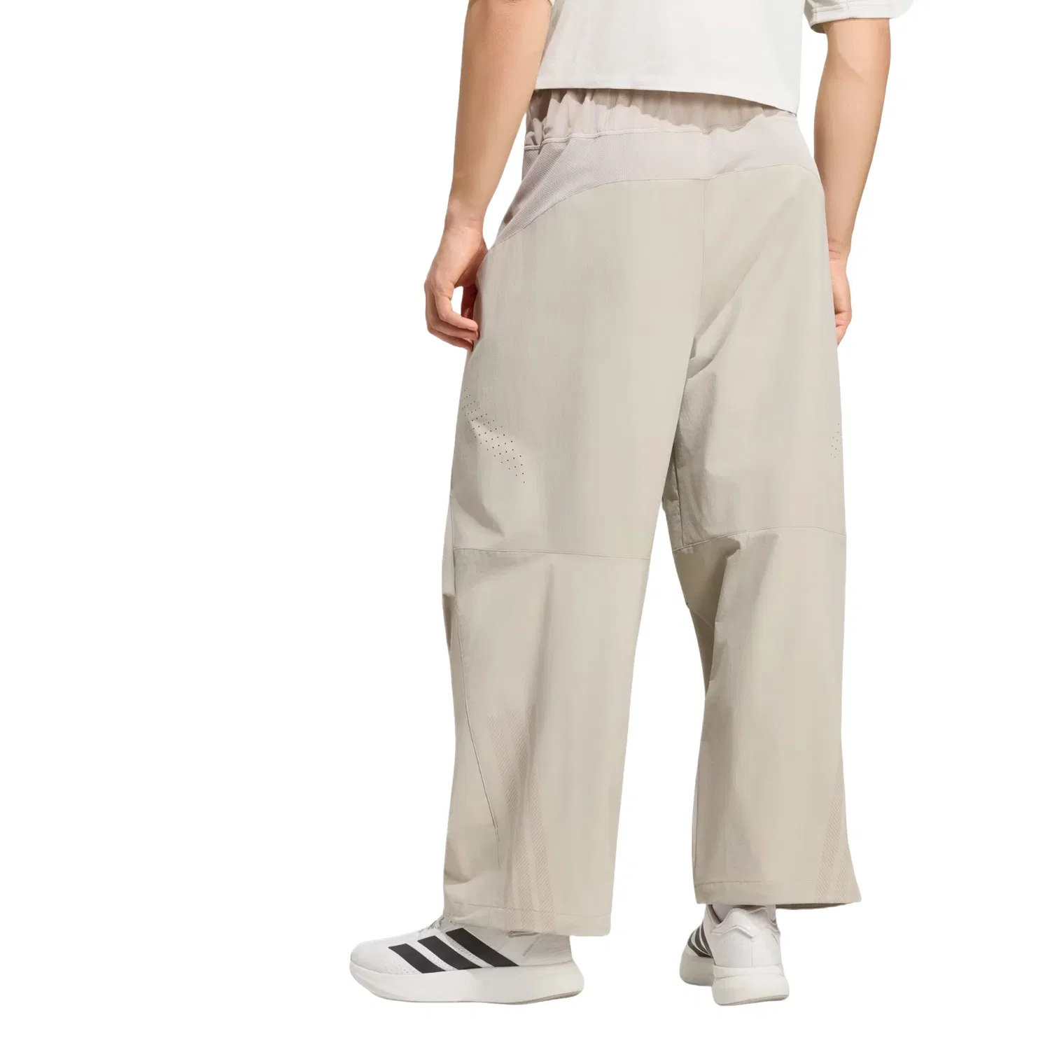 Мужские штаны для бега с принтом Adidas DAY//Ø Woven Pants Asia Sizing, коричневый — фото 3