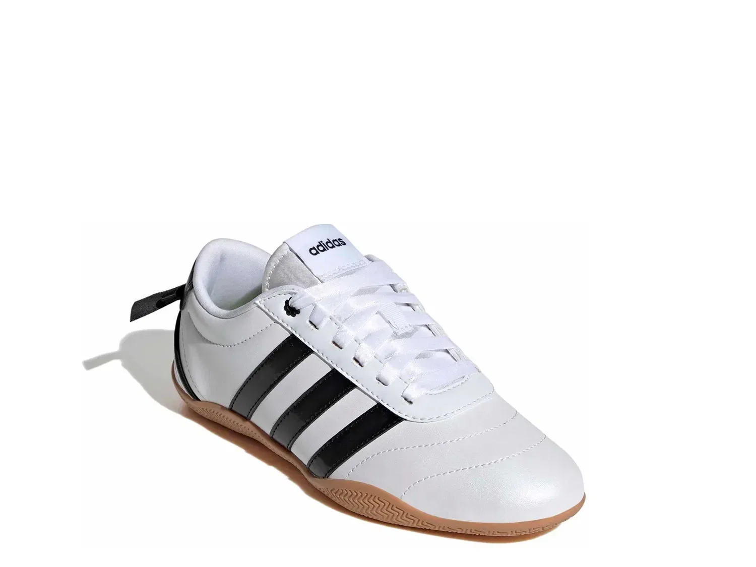 Кроссовки Grand Court Lo, adidas, белый/черный