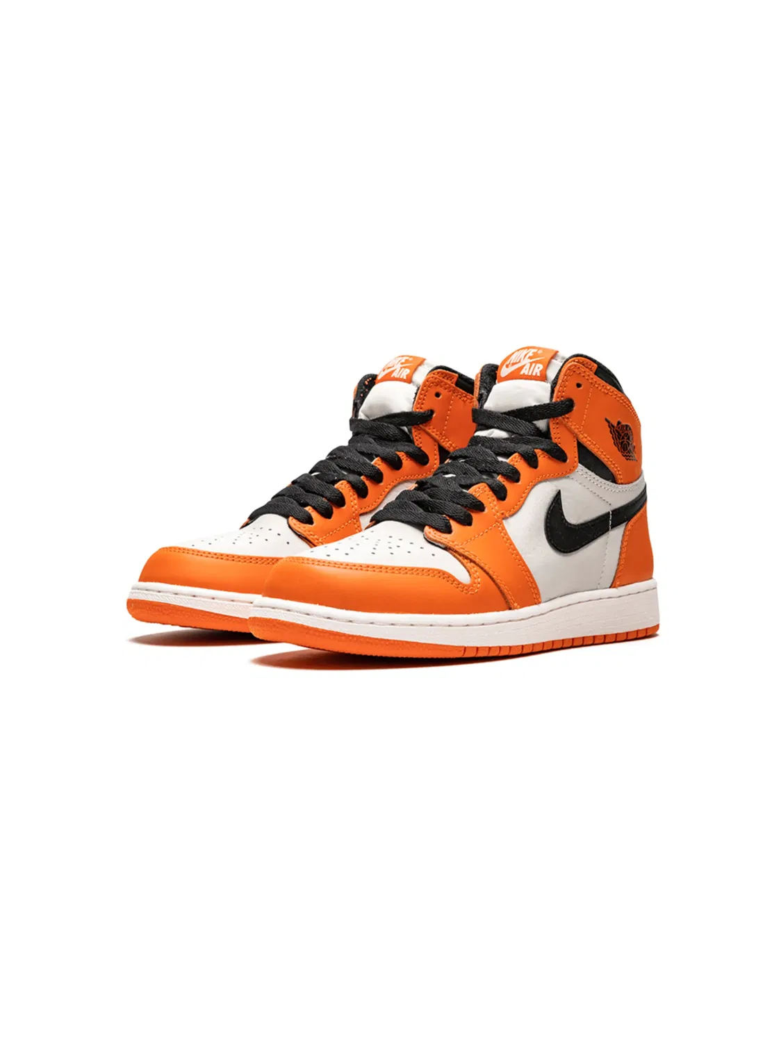 Кроссовки Air Jordan 1 Retro High OG, оранжевый — фото 2