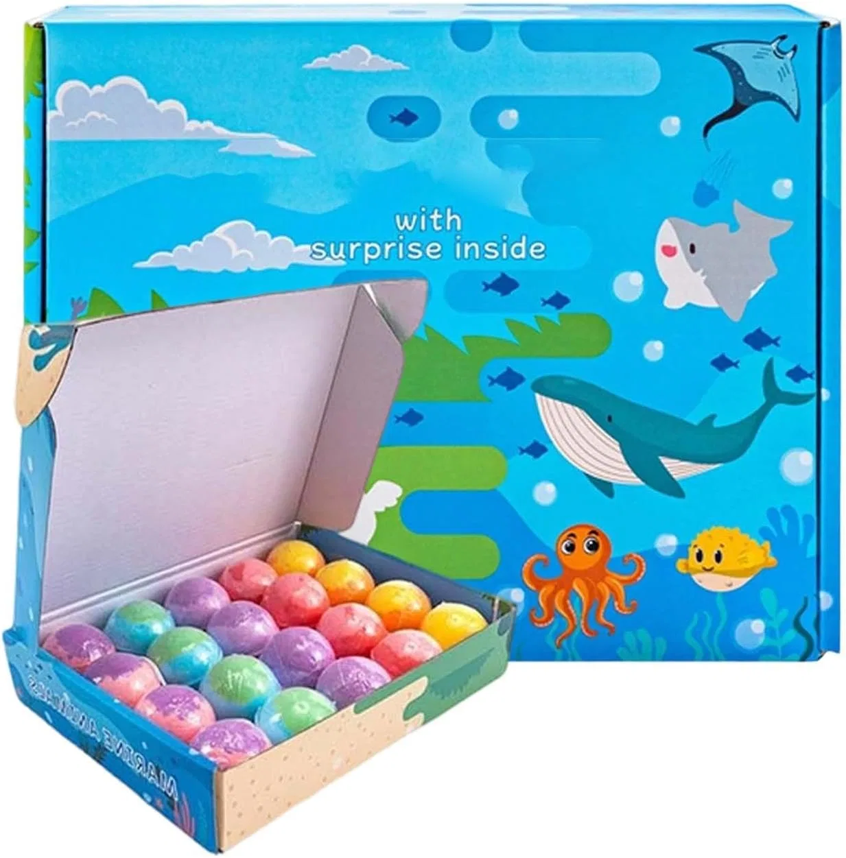 Бомбочка для ванны с игрушкой внутри, Generisch, Stil B