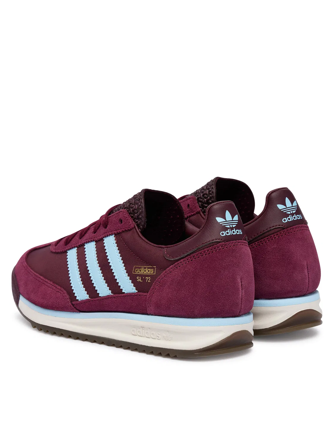 Кроссовки для девочки Adidas, темно-красный — фото 3