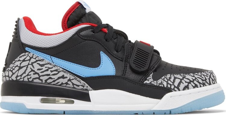 

Кроссовки Jordan Legacy 312 Low GS Chicago Flag, черный, Черный;серый, Кроссовки Jordan Legacy 312 Low GS Chicago Flag, черный