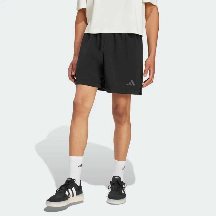 Шорты спортивные с мягкой тканью Soft Lux adidas, Белый