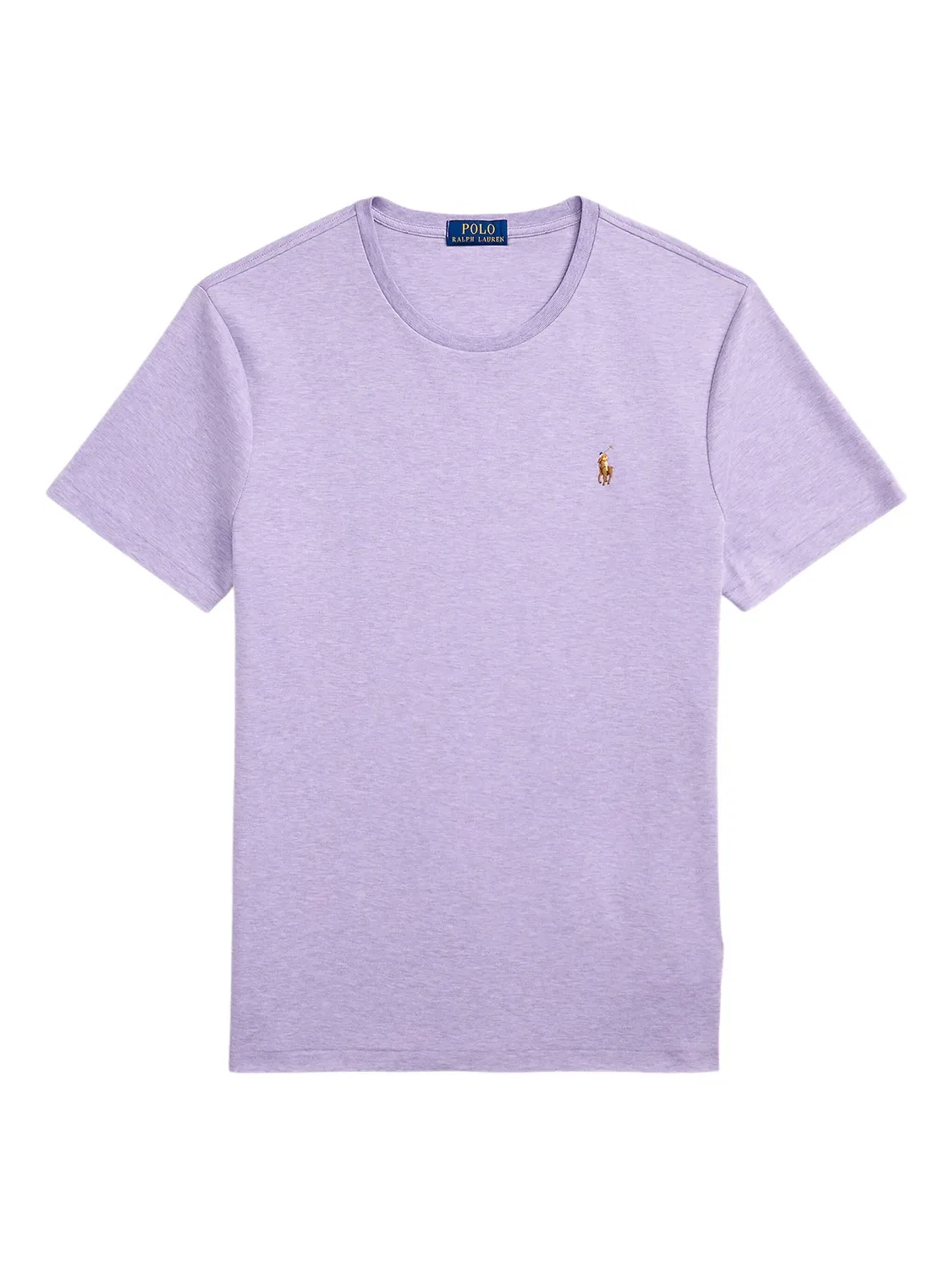 Футболка с коротким рукавом из пима Polo Ralph Lauren, фиолетовый